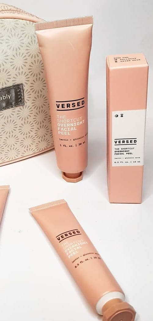 Versed The Shortcut Overnight Facial Peel review photo by Sati