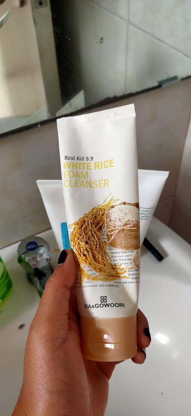 RA & Gowoori Real Kill 9.9 White Rice Foam Cleanser review photo by ShiraishiNatsumi