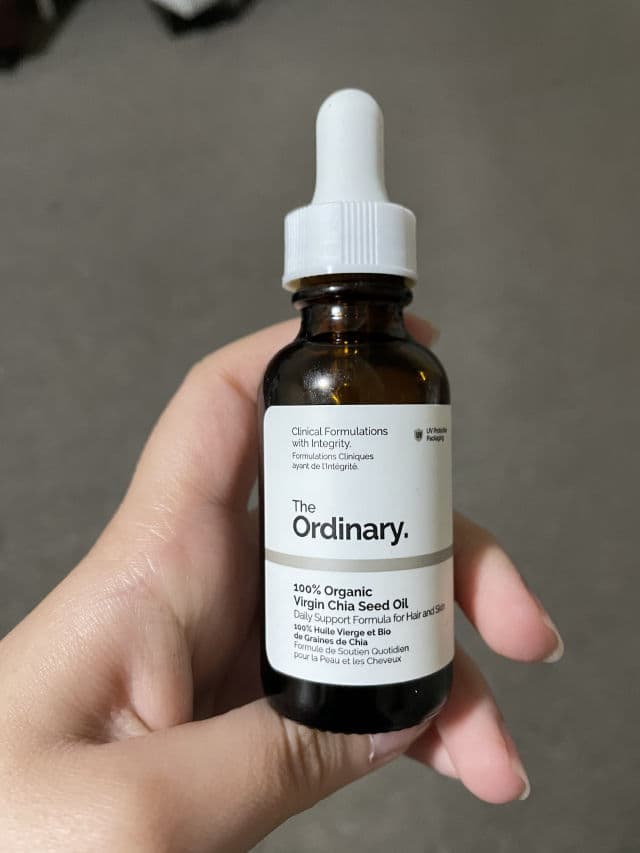 The Ordinary 100% Organic Virgin Chia Seed Oil review photo by BrownGirlBeautyEdit