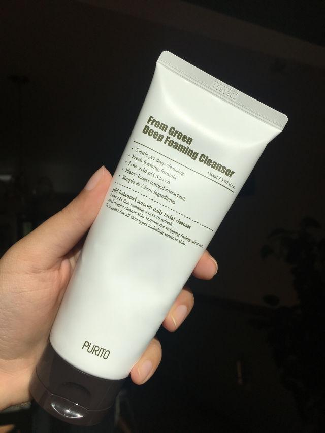 Green Deep Foaming Cleanser product review