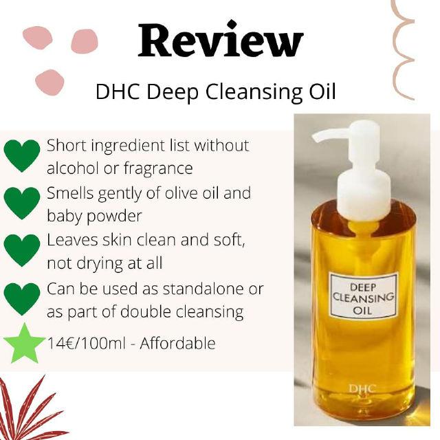 Deep Cleansing Oil product review