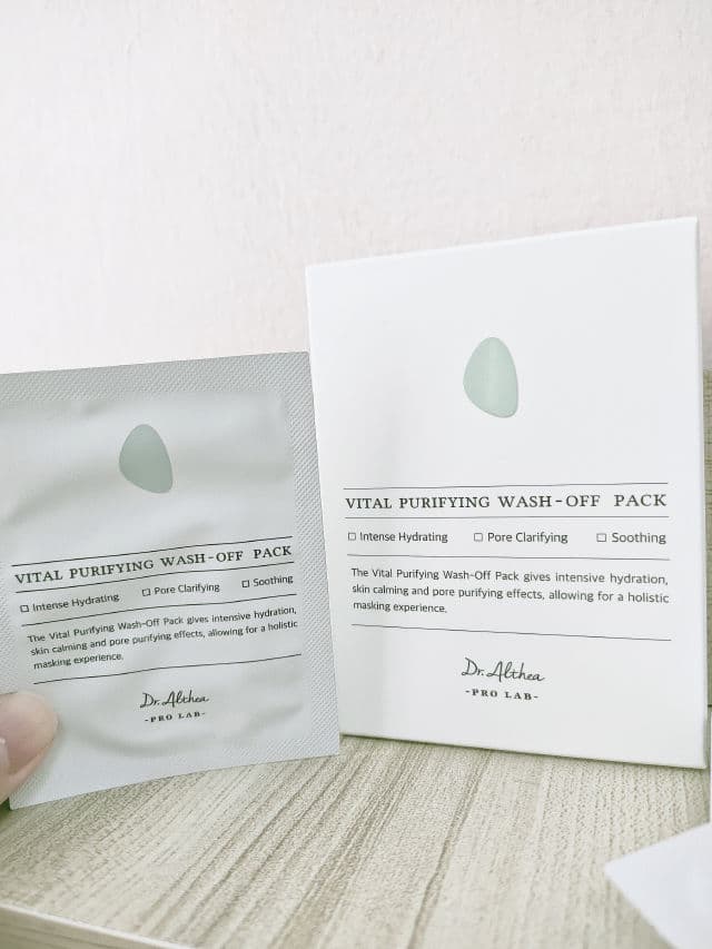 Dr. Althea Vital Purifying Wash-Off Pack review photo by Skincarelife