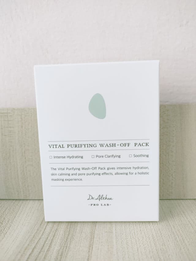 Dr. Althea Vital Purifying Wash-Off Pack review photo by Skincarelife