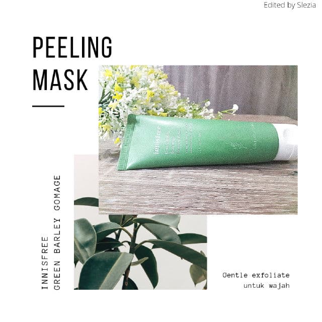 INNISFREE Refining Gommage Mask with Green Barley review photo by Slezia