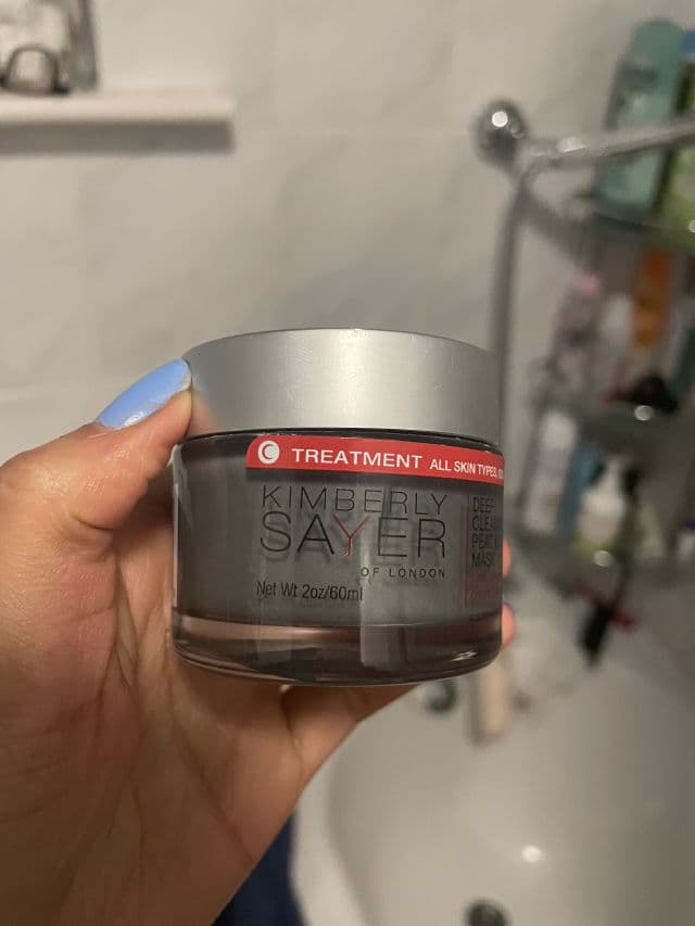 Kimberly Sayer Deep Cleansing French Clay Mask review photo by Stef2588
