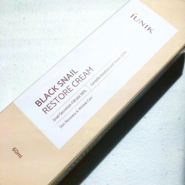 Black Snail Restore Cream product review