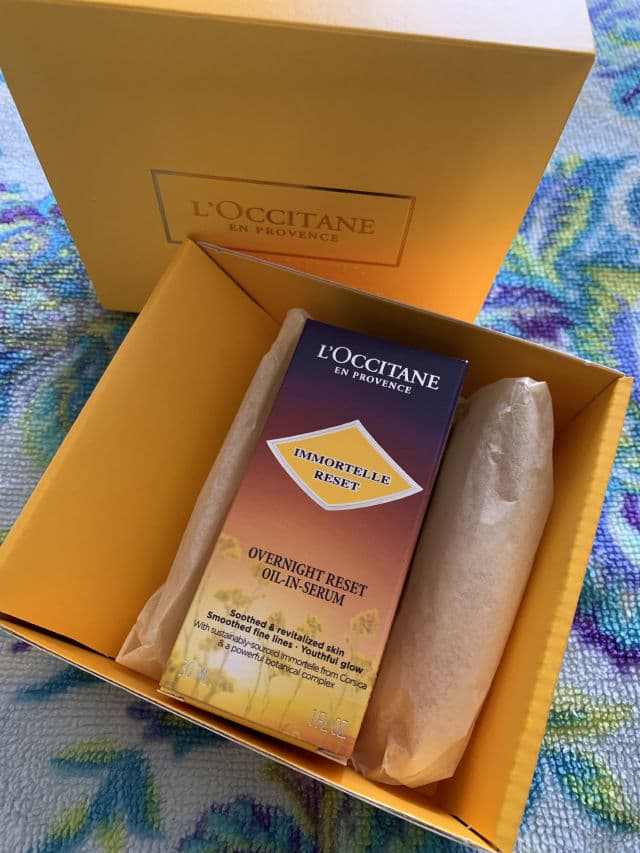L'Occitane Immortelle Overnight Reset Serum review photo by Unadon