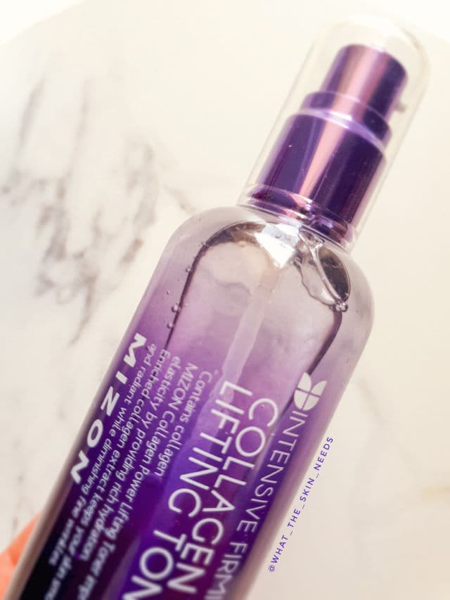 Mizon Collagen Power Lifting Toner review photo by WhatTheSkinNeeds
