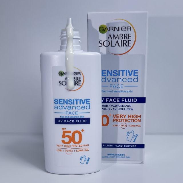 Ambre Solaire Ultra-Light Sensitive Face Fluid SPF50+ | Best