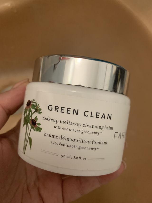 Green Clean Makeup Removing Cleansing Balm product review