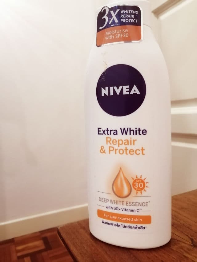 Nivea Body Extra White Repair and Protect SPF 30 Lotion review photo by Masktery
