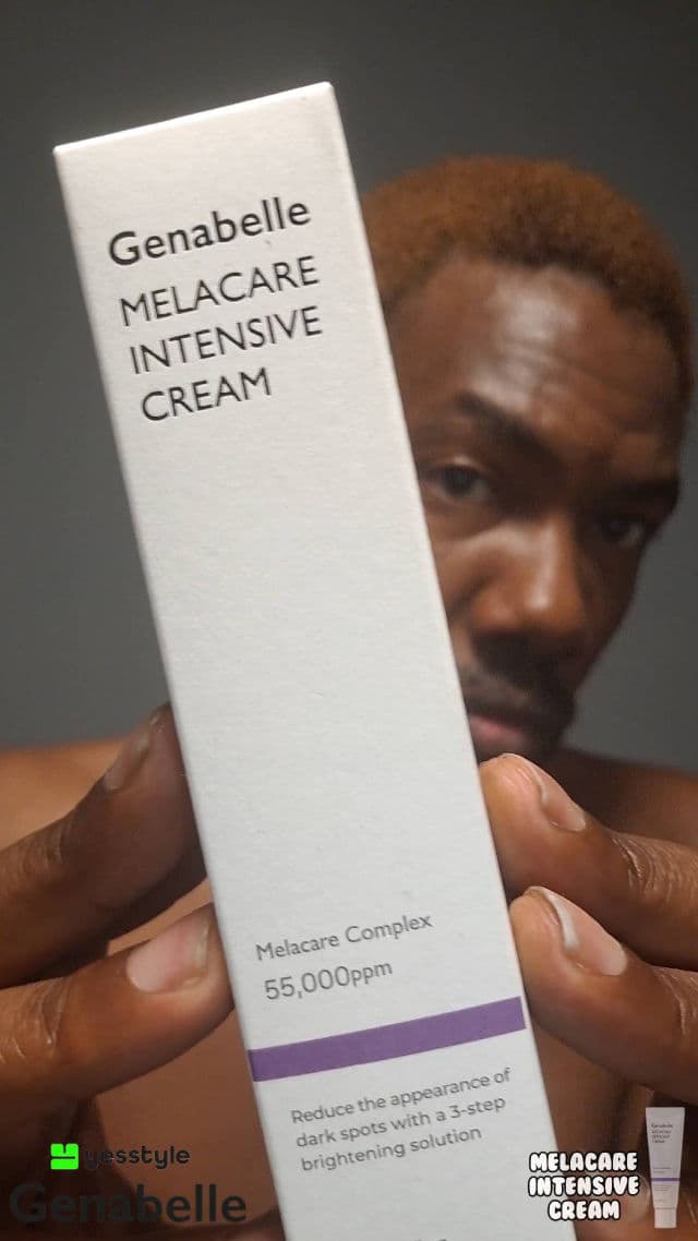 Genabelle Melacare Intensive Cream review photo by CHASEJLONDON