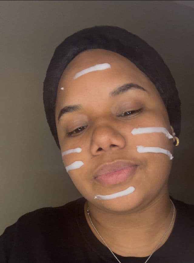 ABOUT ME Rice Makgeolli Gel Mask review photo by Carolai