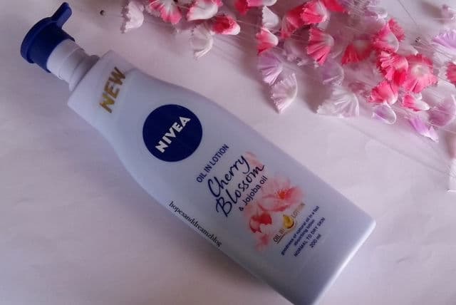 Nivea Oil in Lotion Cherry Blossom & Jojoba Oil review photo by ackzode