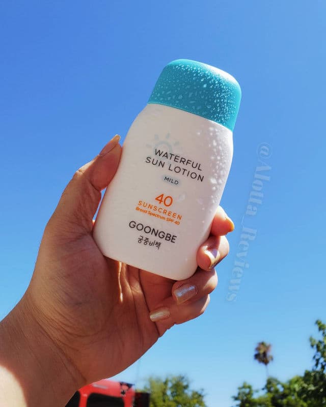 Goongbe Waterful Sun Lotion SPF50+ PA++++ review photo by AlottaxReviews