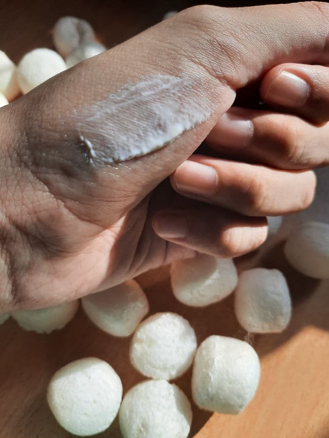 Bougas Beauty Sunscreen review photo by yahaechaskin