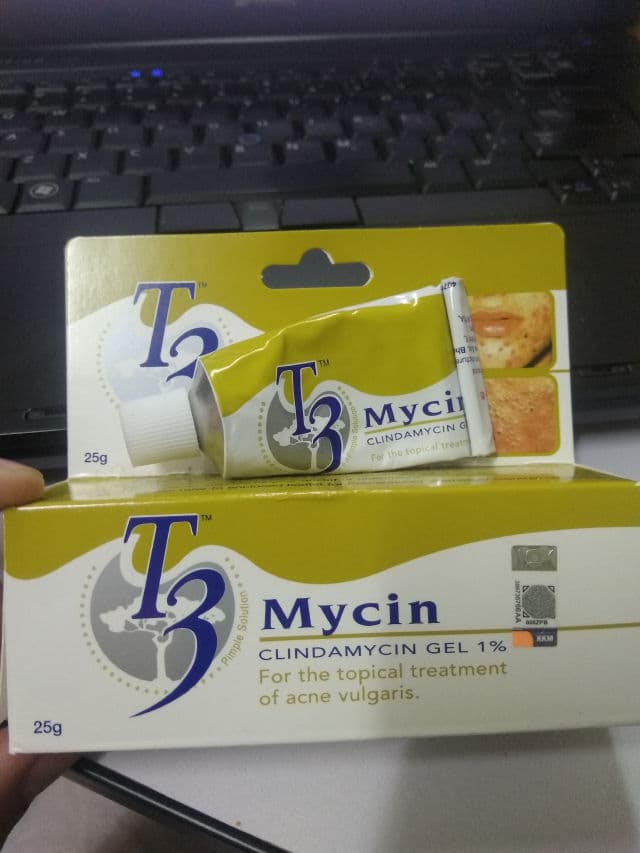 T3 Mycin Clindamycin Gel 1% review photo by aimon