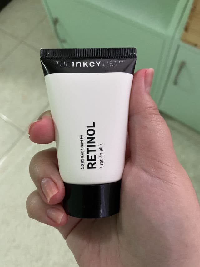The Inkey List Retinol Serum review photo by alessandra