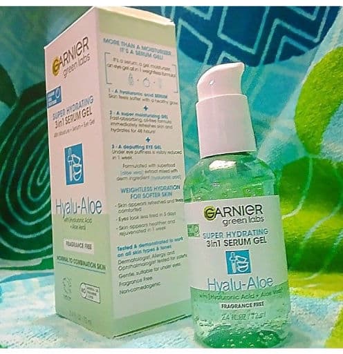 Garnier Green Labs Hyalu-Aloe Super Hydrating 3 in 1 Serum Gel review photo by annl1985