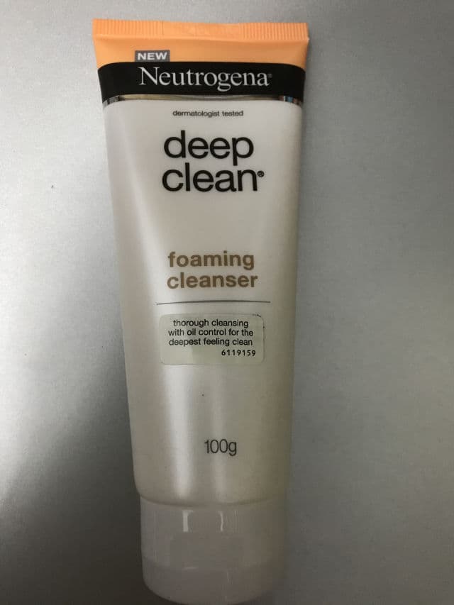 Neutrogena Neutrogena Deep Clean Foaming Cleanser Limited Edition review photo by hyulieronic