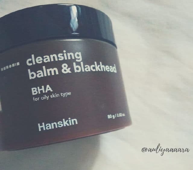 HANSKIN Pore Cleansing Balm - BHA review photo by auliyaaaara