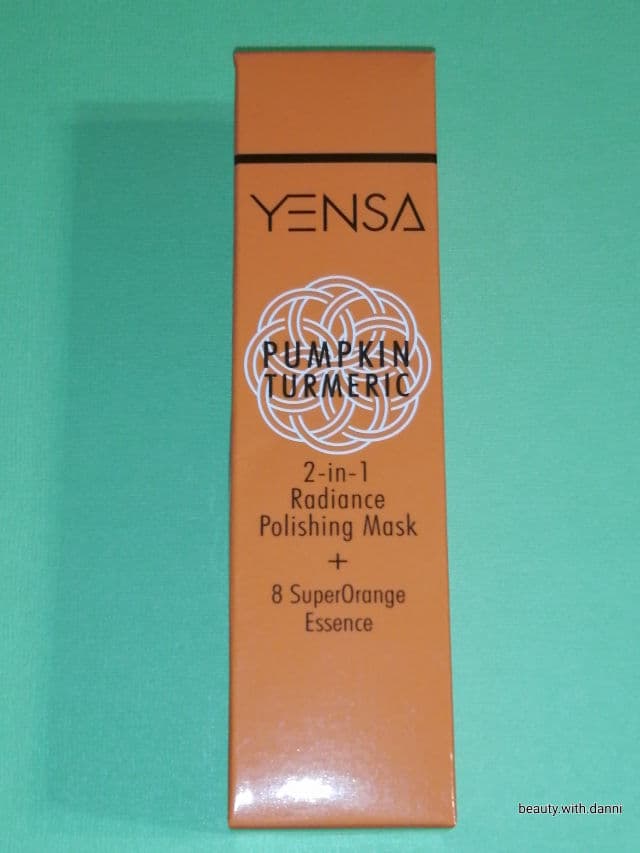 Yensa Pumpkin Turmeric 2-In-1 Radiance Polishing Mask review photo by beautywithdanni