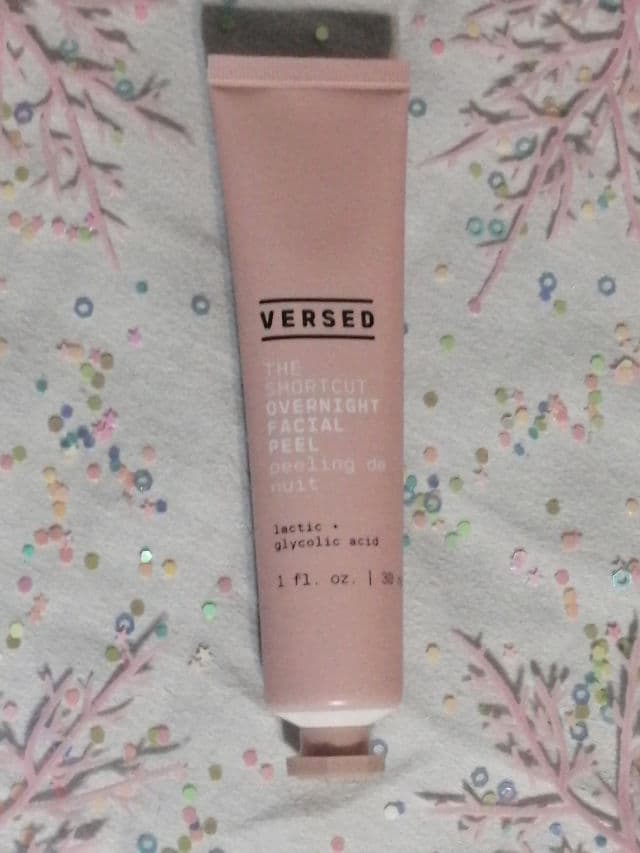 Versed The Shortcut Overnight Facial Peel review photo by beautywithdanni