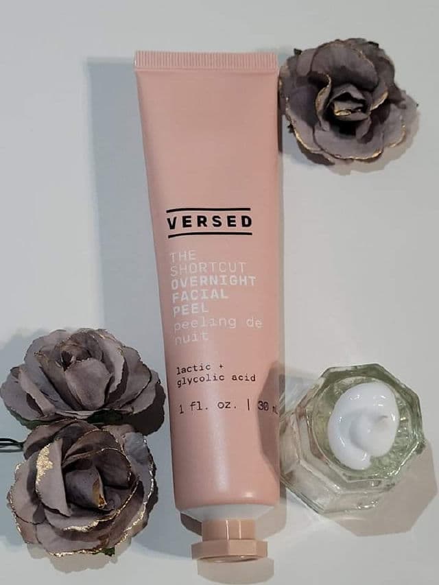 Versed The Shortcut Overnight Facial Peel review photo by beautywithdanni