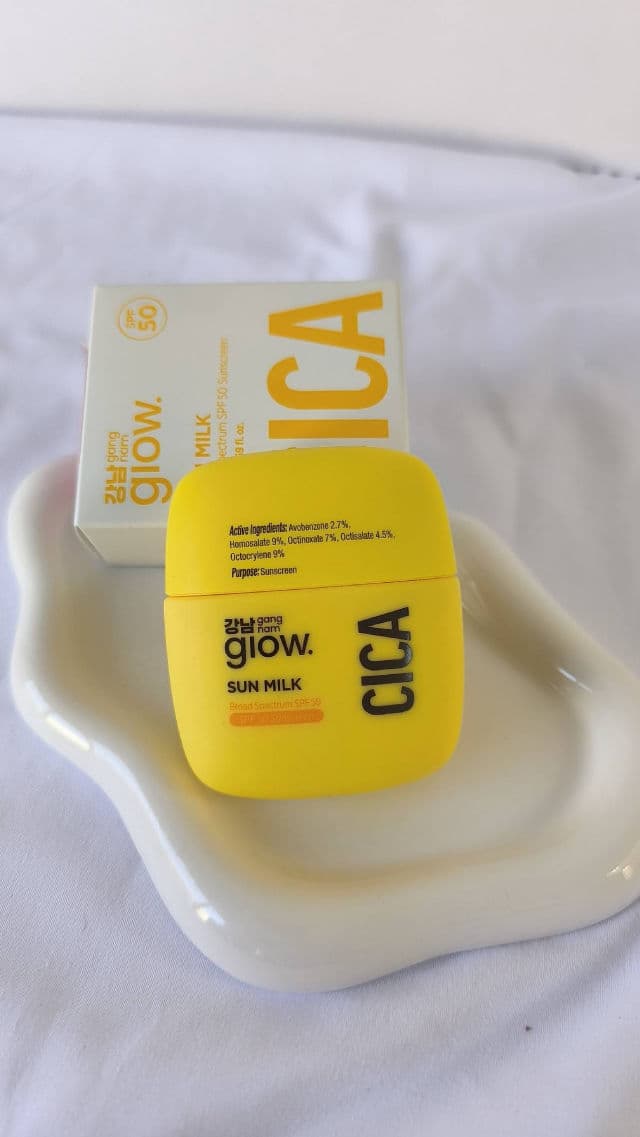 Gangnam Glow Cica Sun Milk review photo by Pattytgugc