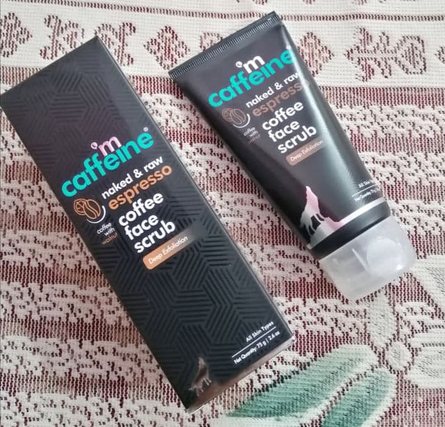 mCaffeine Espresso Coffee Deep Exfoliating Face Scrub review photo by callistataylor