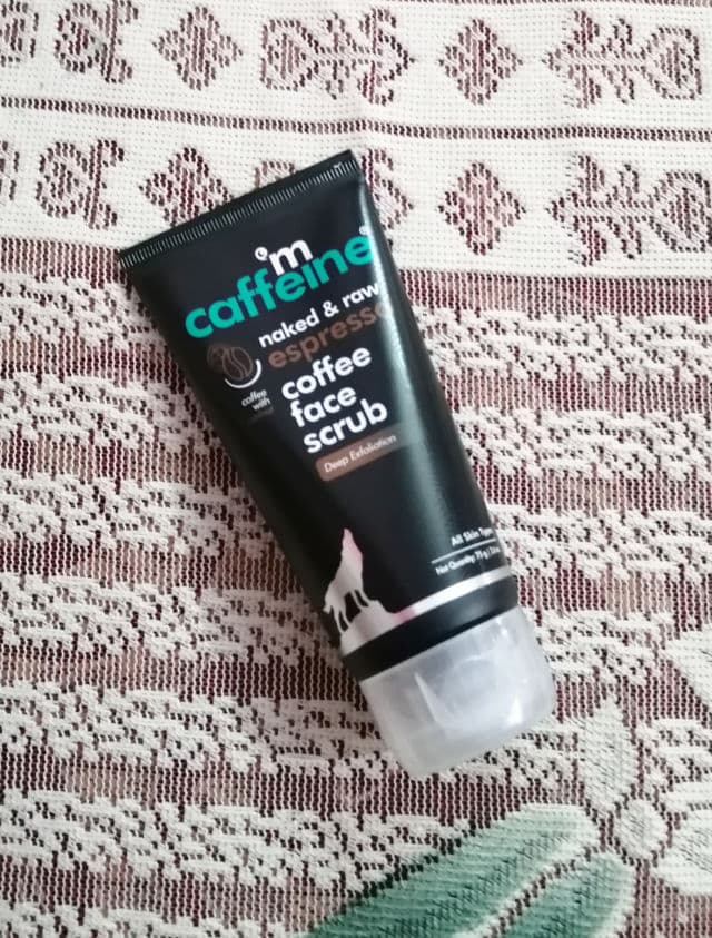 mCaffeine Espresso Coffee Deep Exfoliating Face Scrub review photo by callistataylor