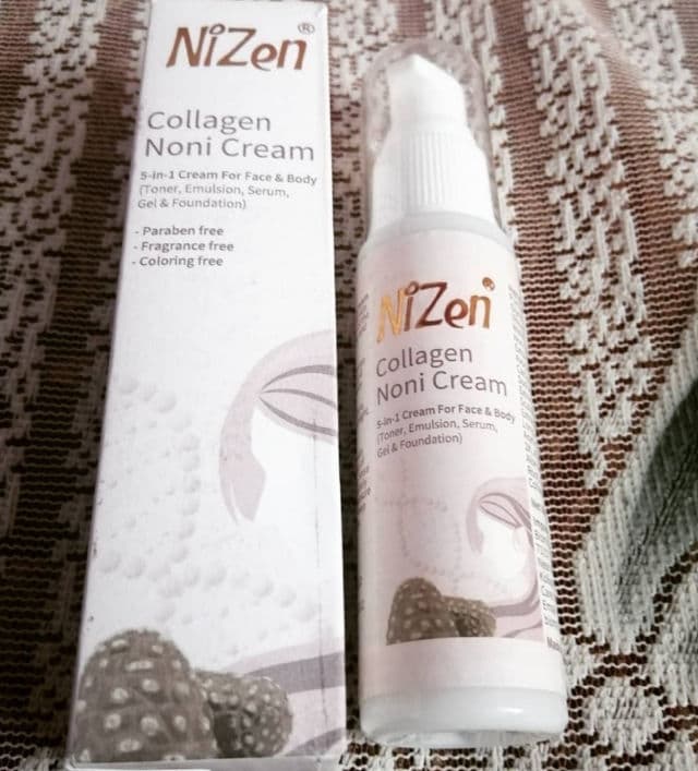 Nizen Collagen Noni Cream review photo by callistataylor