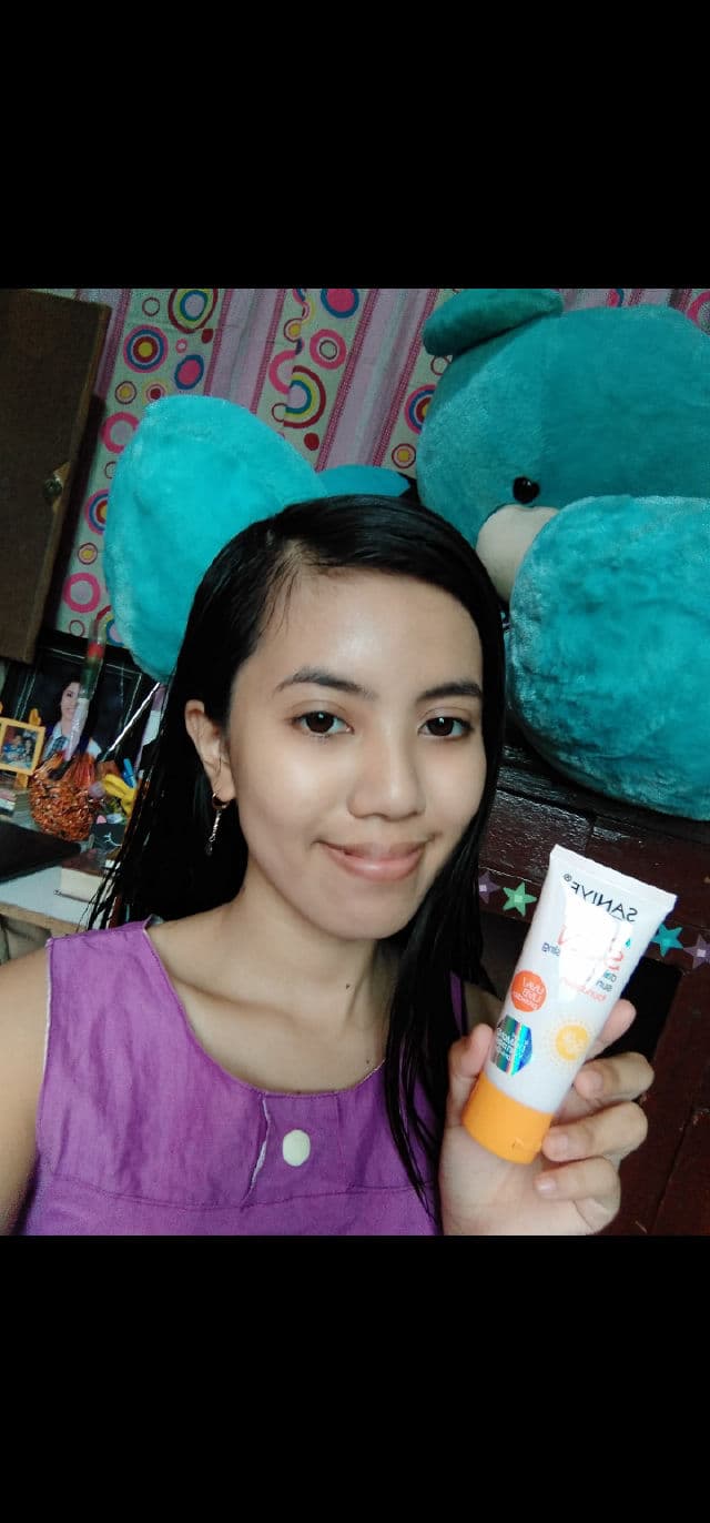 Saniye Aura Sun Moisturizing Sunscreen SPF 90 review photo by cessrence