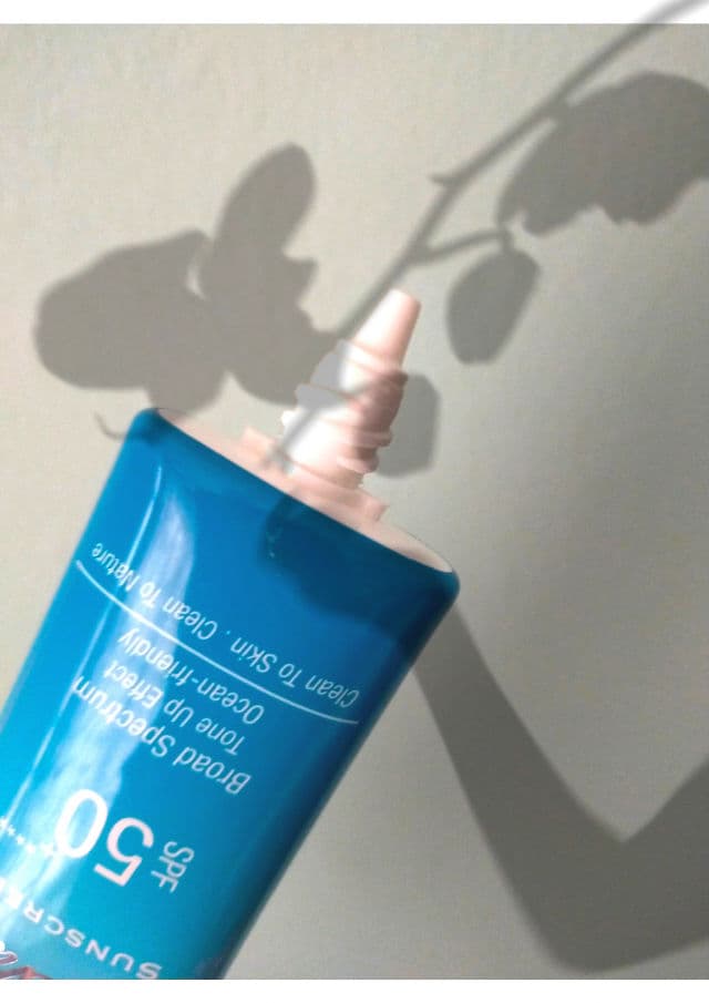 NUViT Pristine Eco-Shield Sunscreen SPF50+ PA++++ review photo by chloemont