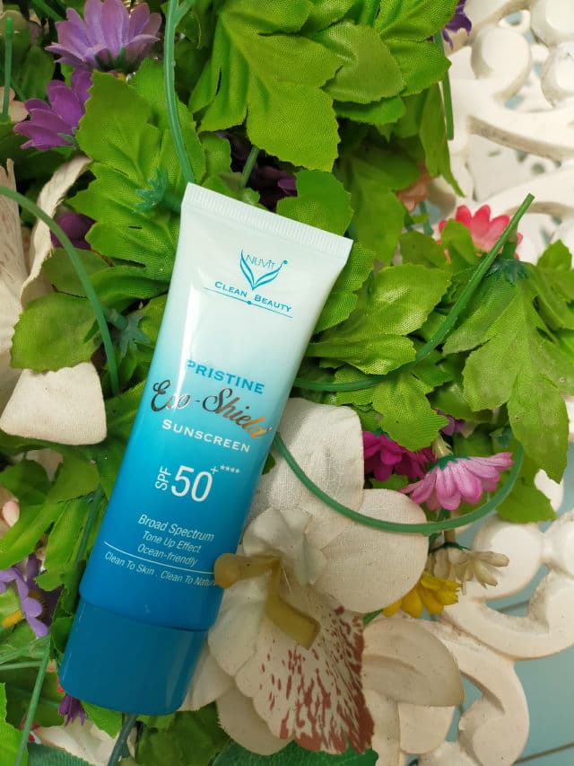 NUViT Pristine Eco-Shield Sunscreen SPF50+ PA++++ review photo by chloemont