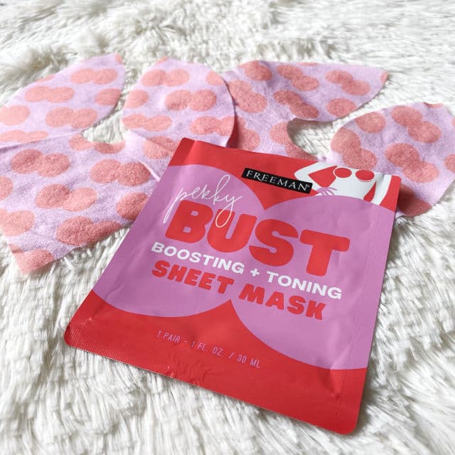 Freeman Perky Bust Boosting & Toning Sheet Mask review photo by cikbskincarestories