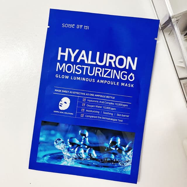 Some By Mi Hyaluron Moisturizing Glow Luminous Ampoule Mask review photo by cikbskincarestories