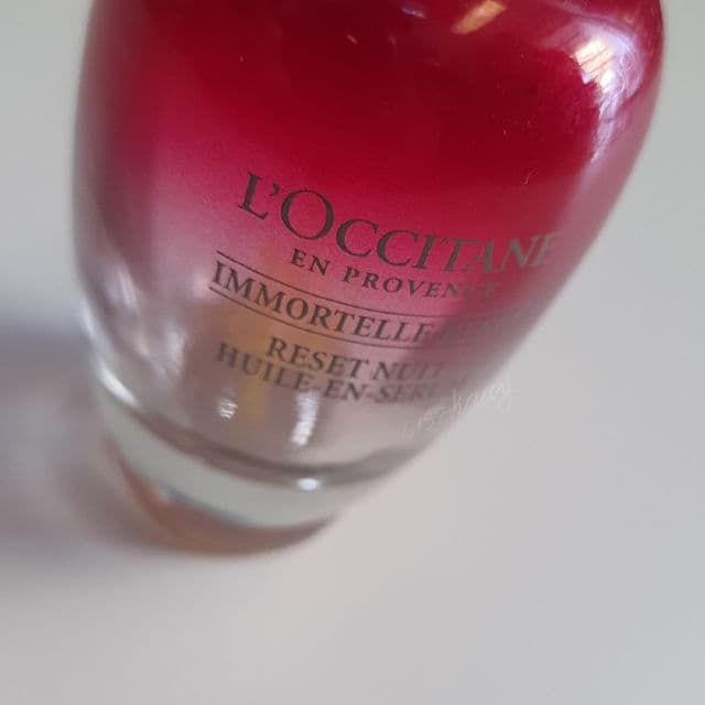 L'Occitane Immortelle Overnight Reset Serum review photo by ciszkaay