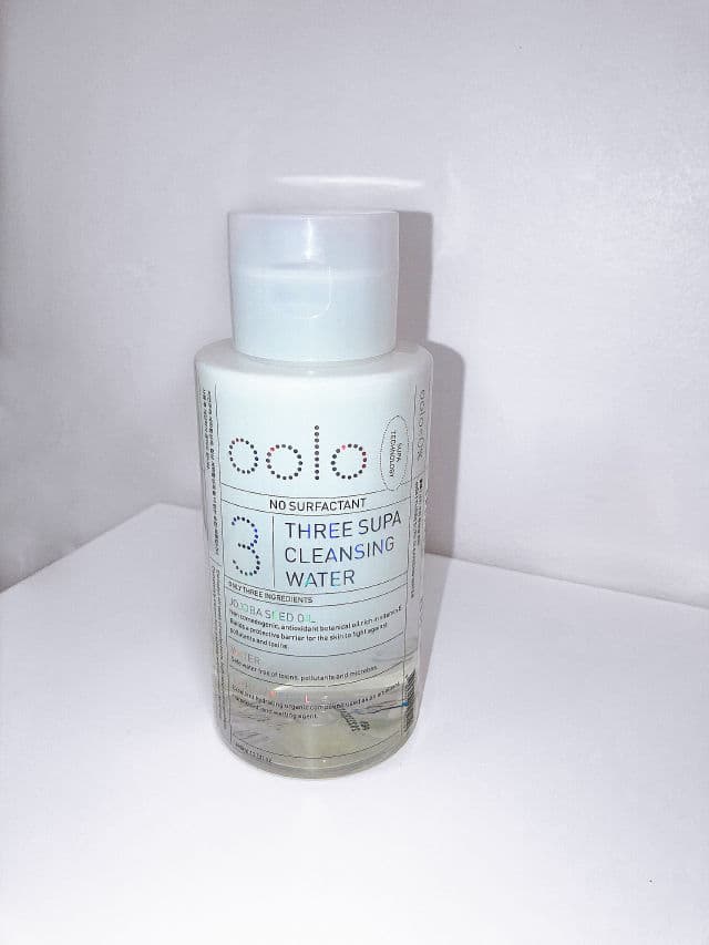 oolo 3 SUPA Cleansing Water review photo by skinwithclods