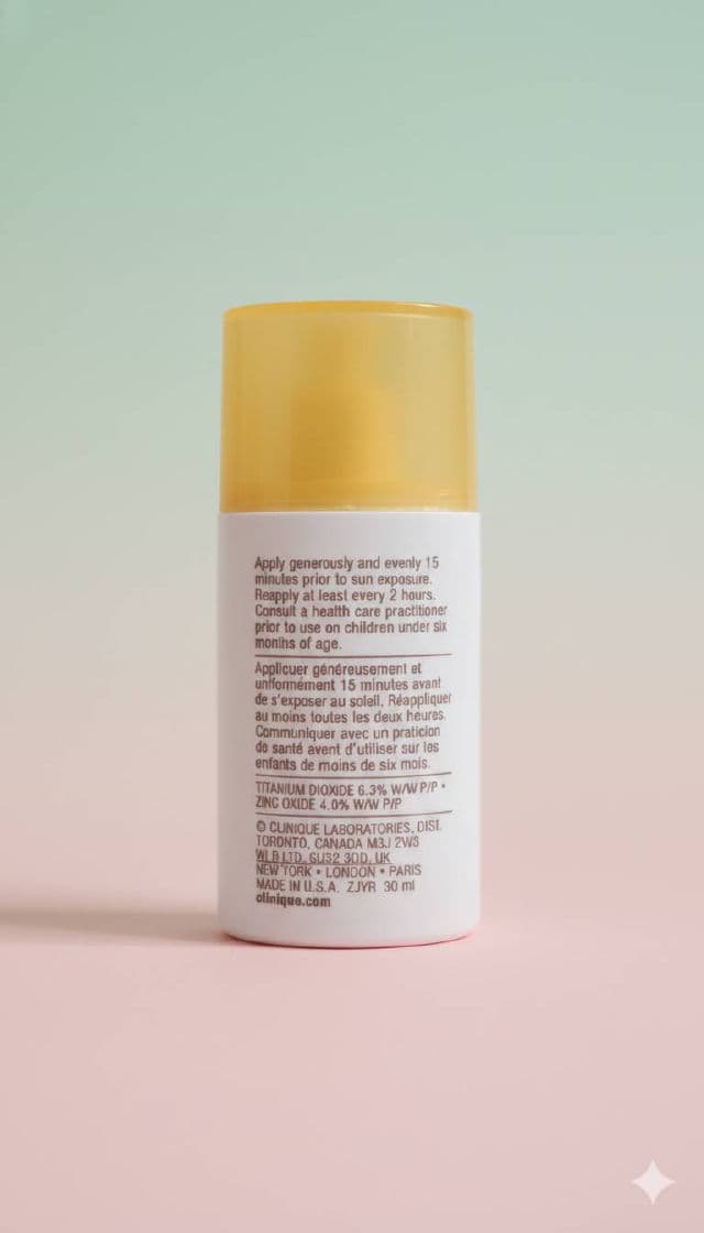 Clinique Mineral Sunscreen Fluid for Face Broad Spectrum SPF 50 review photo by skincareXart