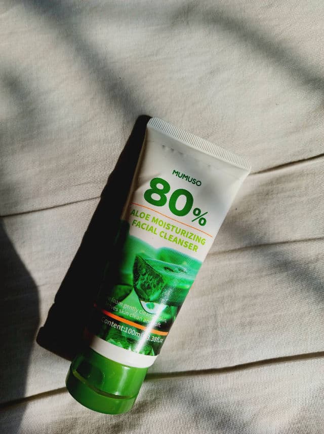 Mumuso Aloe Moisturizing Facial Cleanser review photo by basmaaa