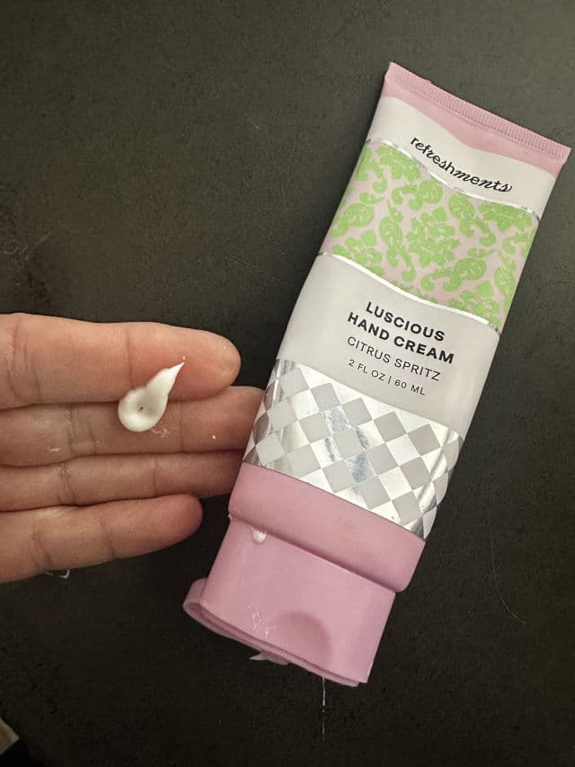 Refreshments Luscious Hand Cream - Citrus Spritz review photo by corfor15