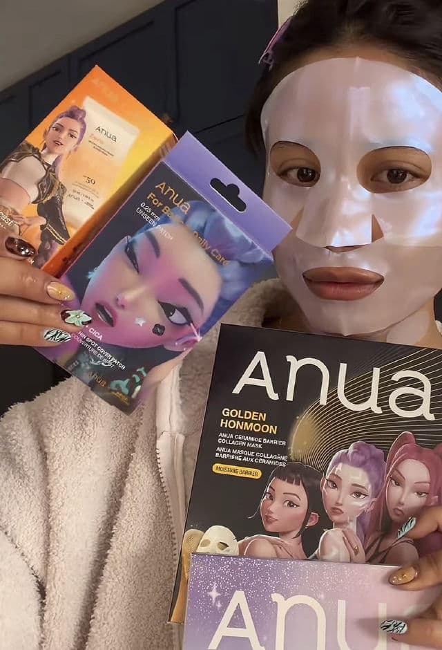 ANUA K-Pop Demon Hunters Ceramide Barrier Collagen Mask review photo by payma