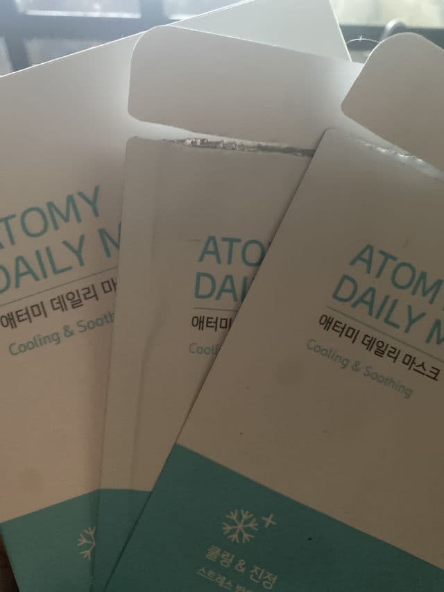Atomy Daily Mask Cooling and Soothing review photo by dachubeaute
