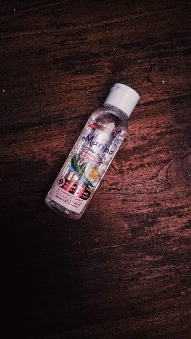 Marina Micellar Water Purifying & Softening review photo by daneskinjourney