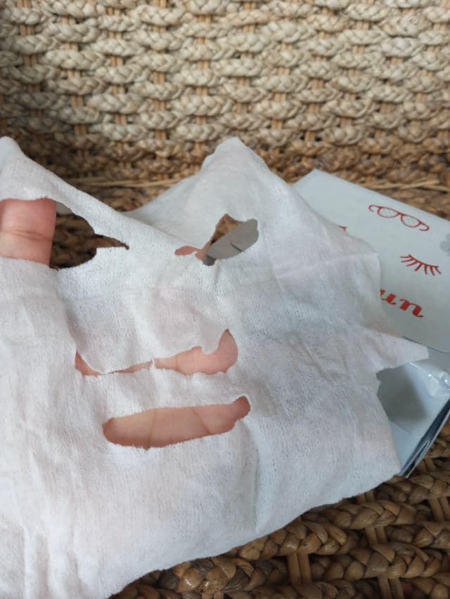 Lululun White Face Mask review photo by deby