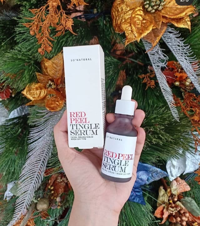 So Natural Red Peel Tingle Serum review photo by deshie