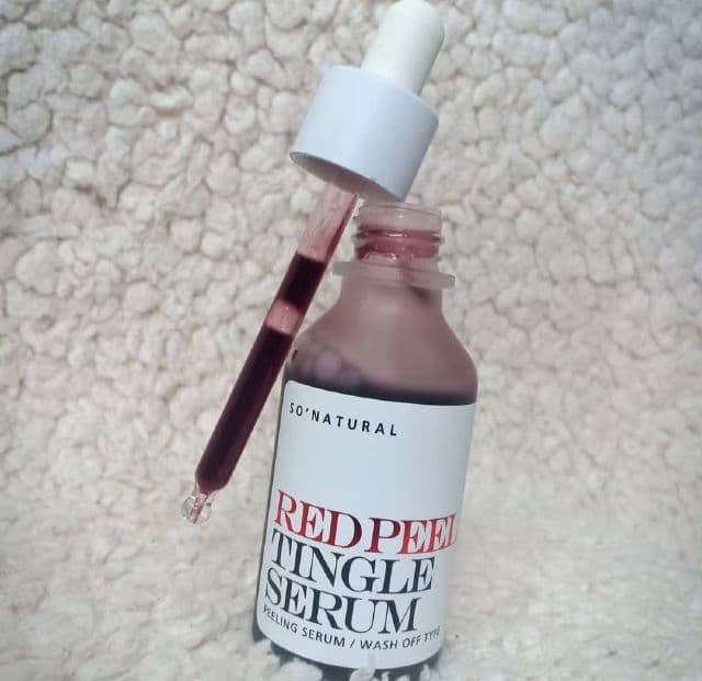 So Natural Red Peel Tingle Serum review photo by deshie