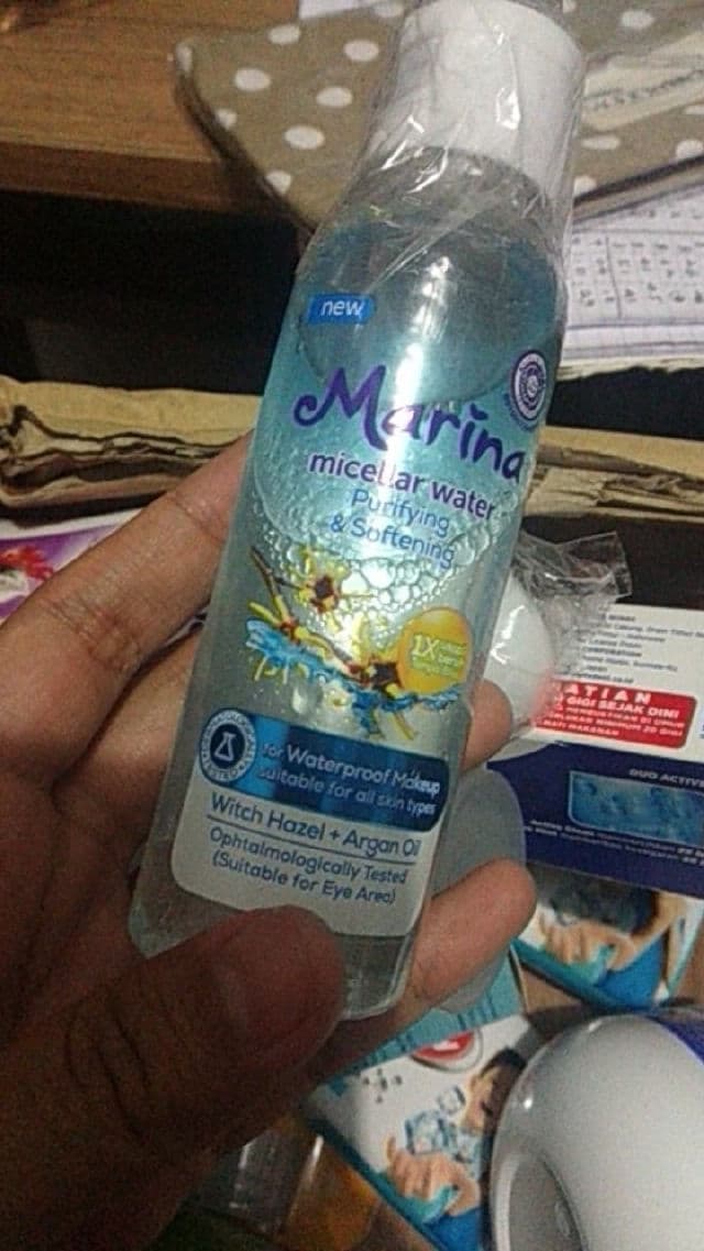 Marina Micellar Water Purifying & Softening review photo by Cillaa