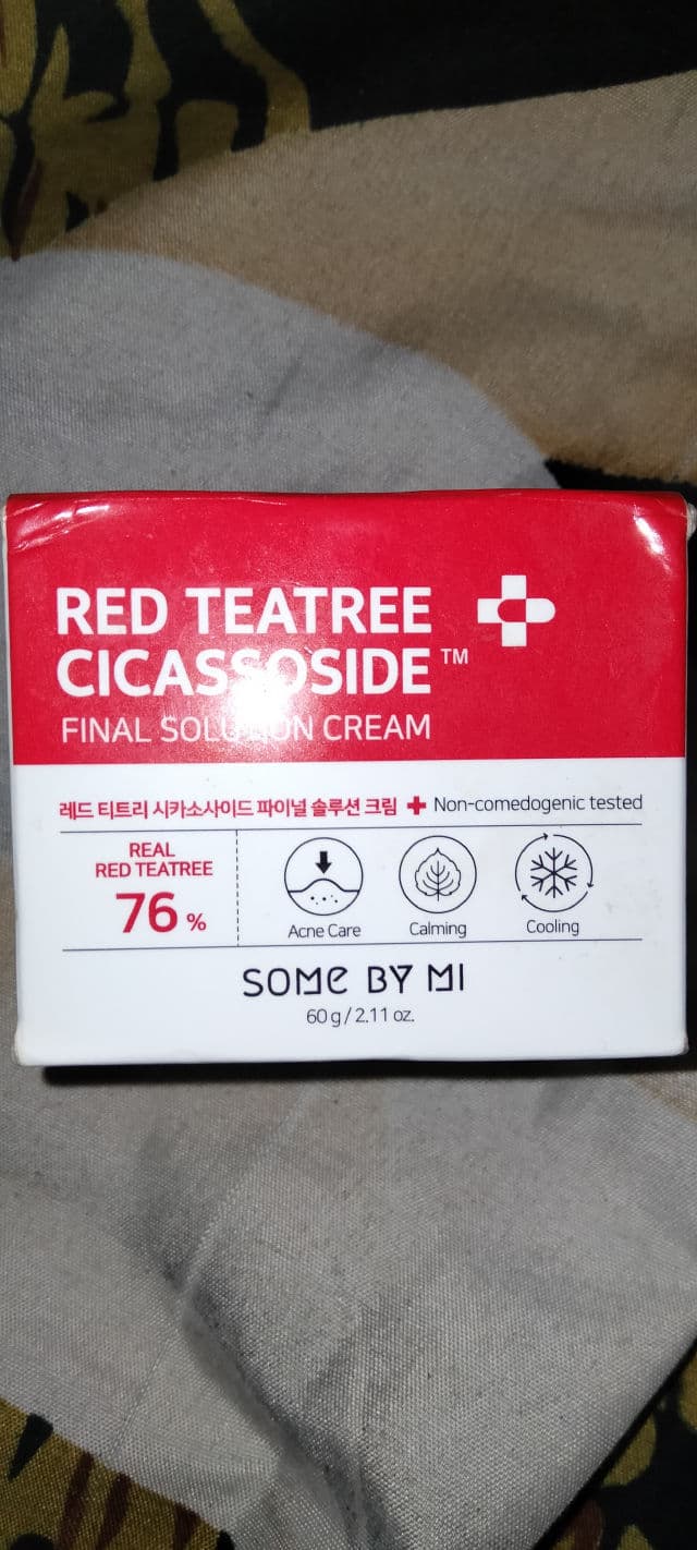 Some By Mi Red Tea Tree Cicassoside Final Solution Cream review photo by dianarhmh